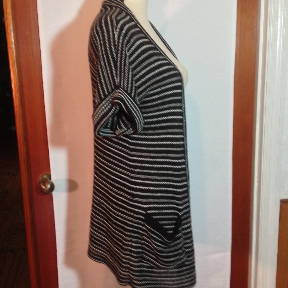 Silence + Noise Draped Open Front Sweater - image 3